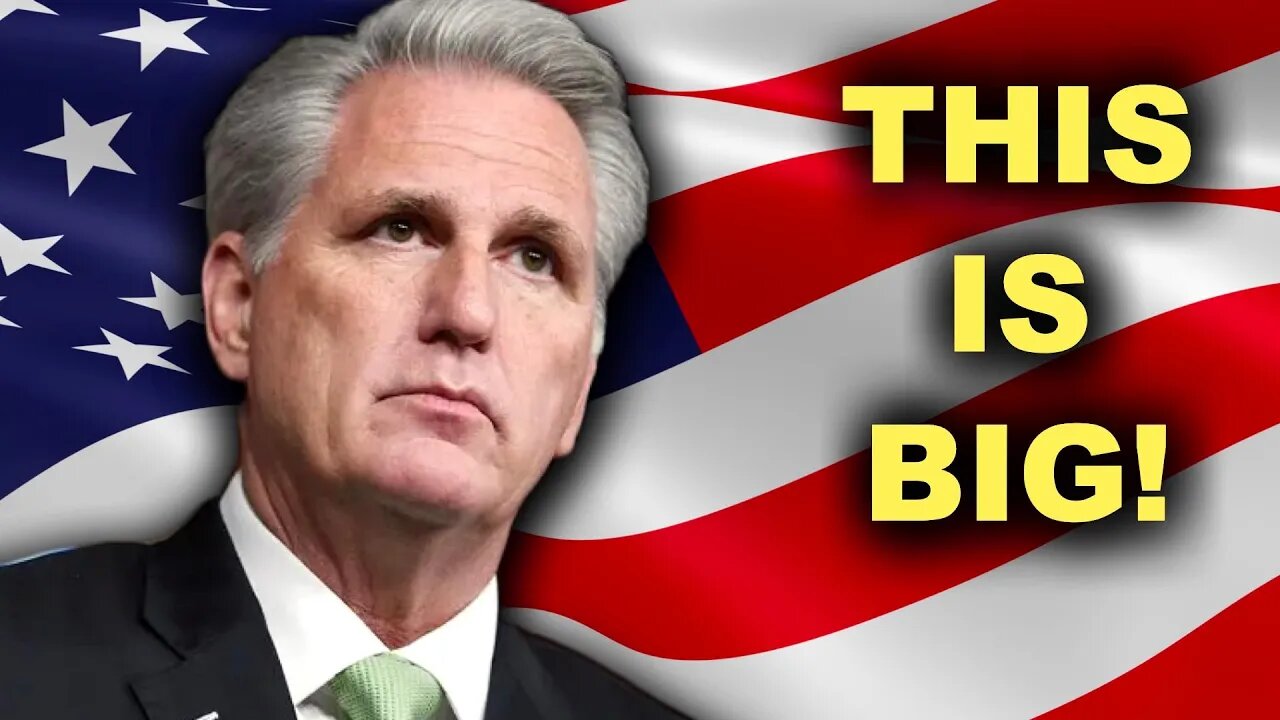 BREAKING: KEVIN MCCARTHY SHOCKS THE WORLD!