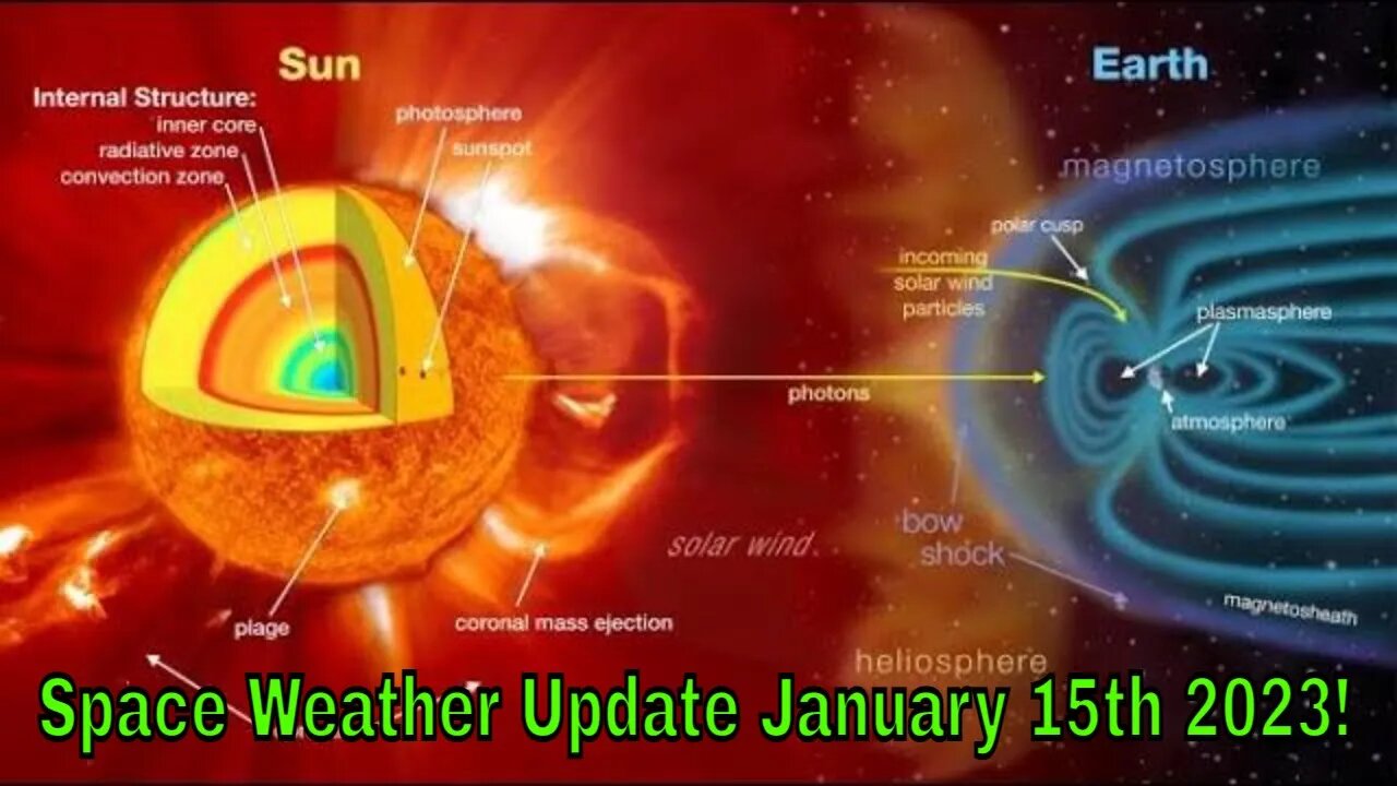 Space Weather Update Live With World News Report Today January 15th 2023!