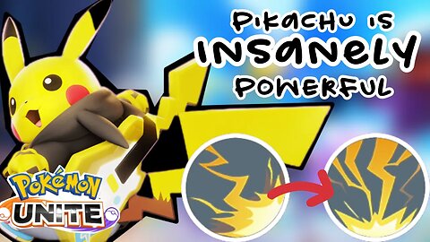 PIKACHU IS POWERFUL! Pokémon Unite Pikachu Build And Playthrough