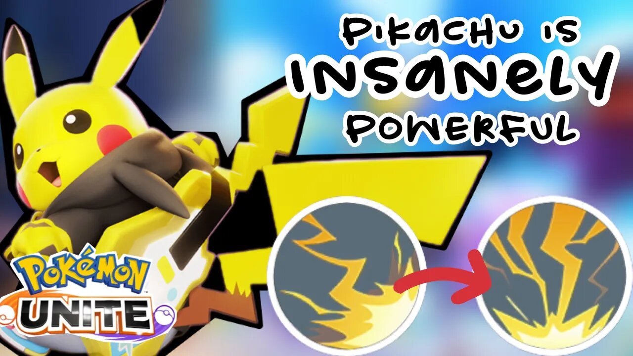 PIKACHU IS POWERFUL! Pokémon Unite Pikachu Build And Playthrough