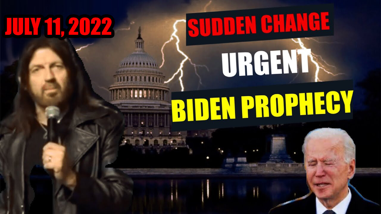 Robin Bullock PROPHETIC WORD - [URGENT BIDEN PROPHECY] A Sudden Change