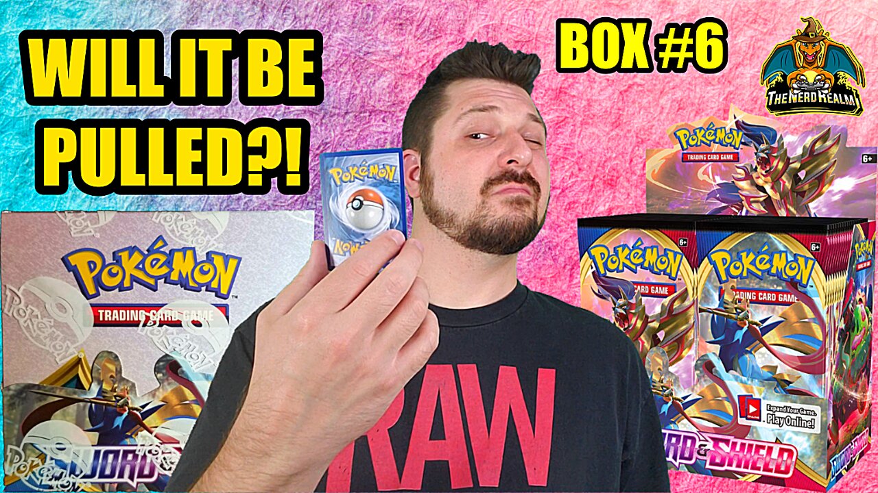 Sword & Shield Booster Case (Box 6) | Pokemon Opening