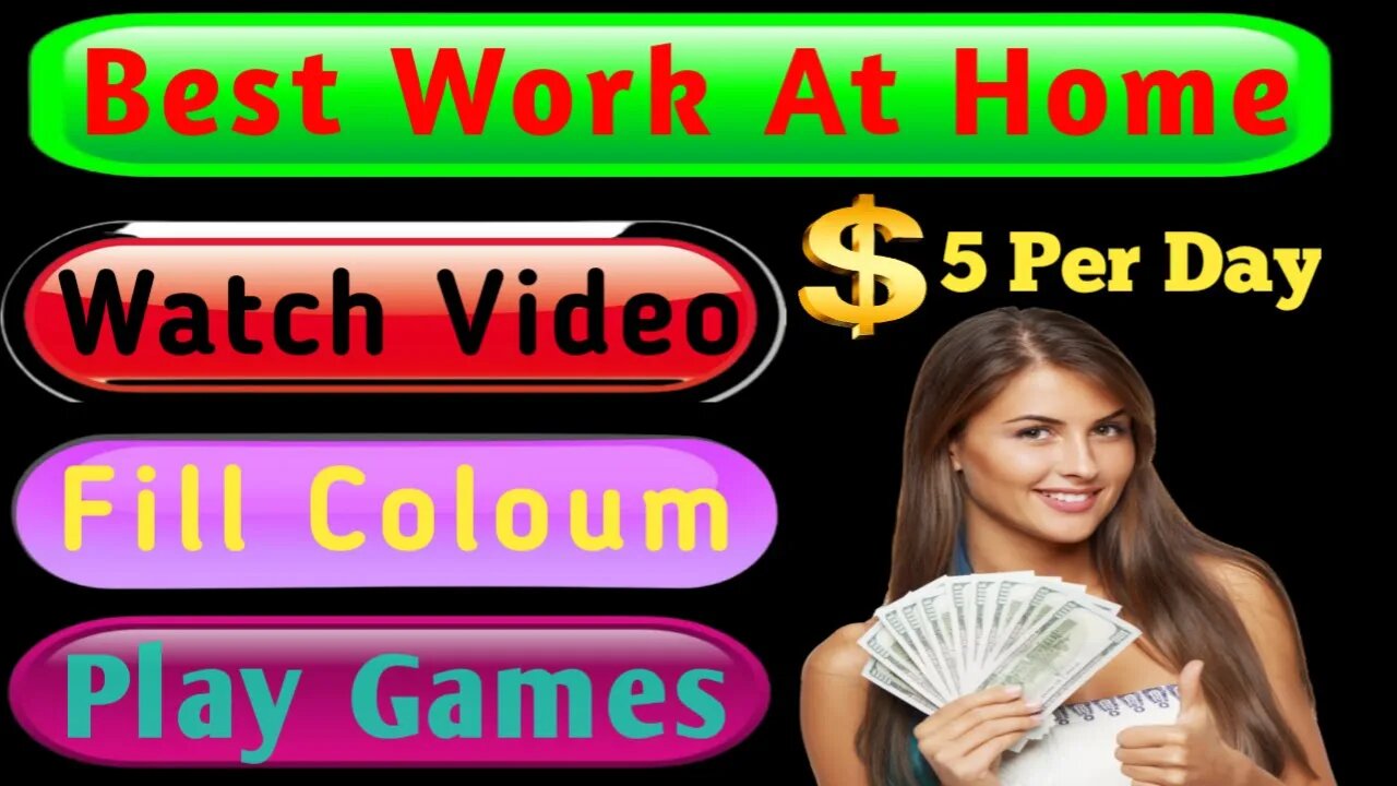 Work at home | work from home jobs | Best part time job at home | part time job at home no money