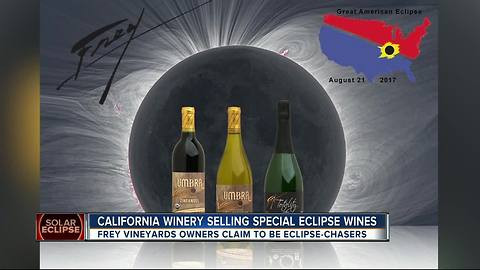 California winery selling special eclipse wines online