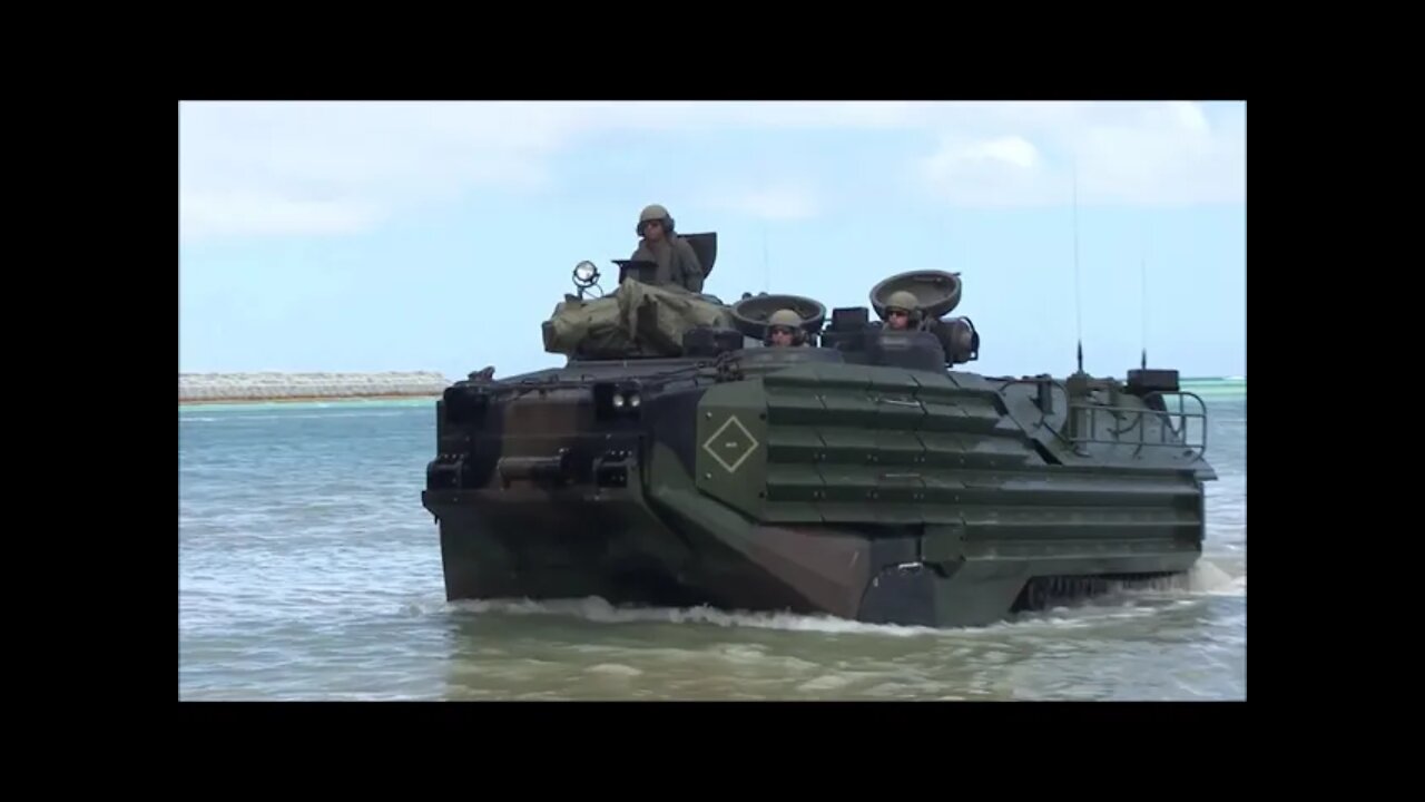 Marines Conduct Waterborne Operations with Amphibious Assault Vehicles