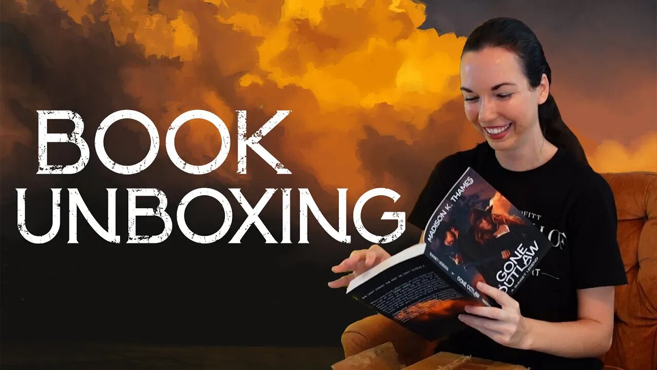 GONE OUTLAW Book UNBOXING!