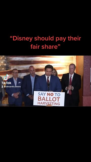 DeSantis says Disney should be held to the same standards as every other business