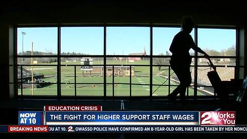 School support staff speak about their raise