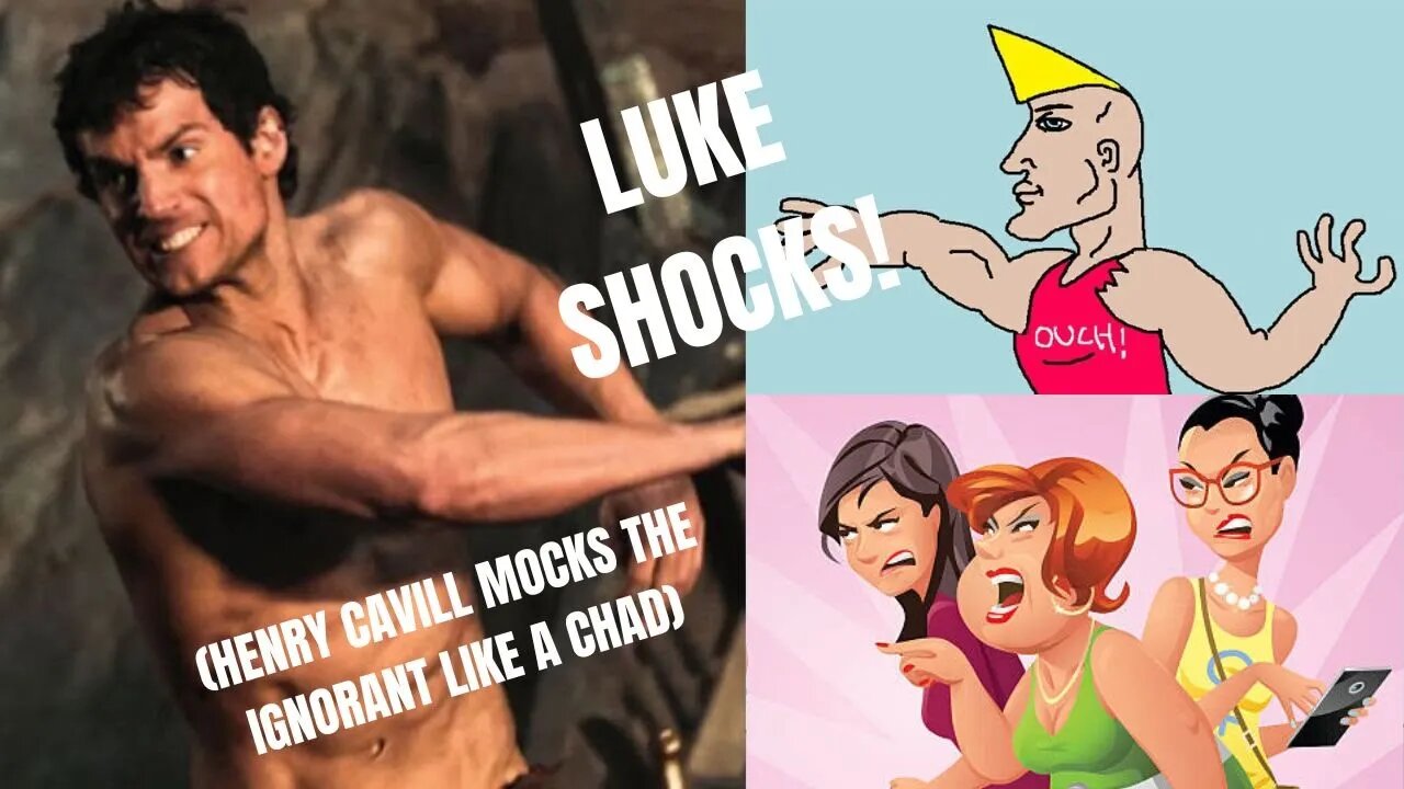 LUKE SHOCKS! (Henry Cavill Mocks The Ignorant Like a Chad)