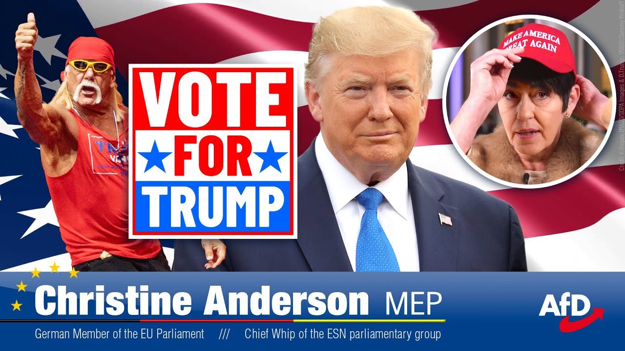 MEP Christine Anderson - Why I support President Donald Trump!