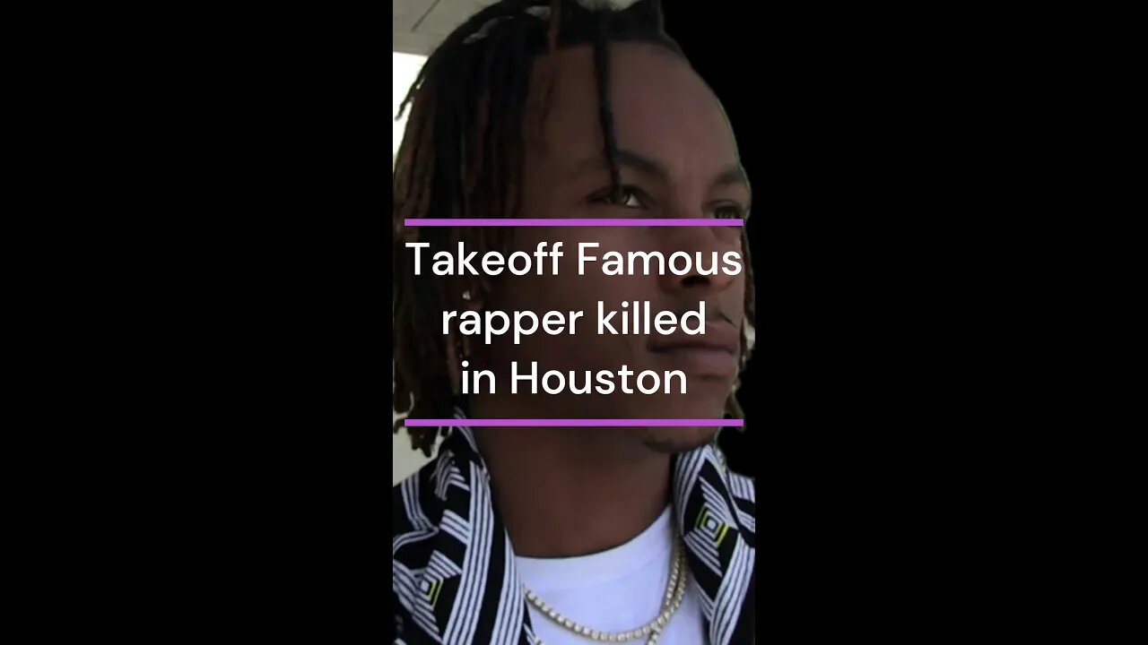 Takeoff Famous rapper killed in Houston #shorts #takeoff #takeoffshot