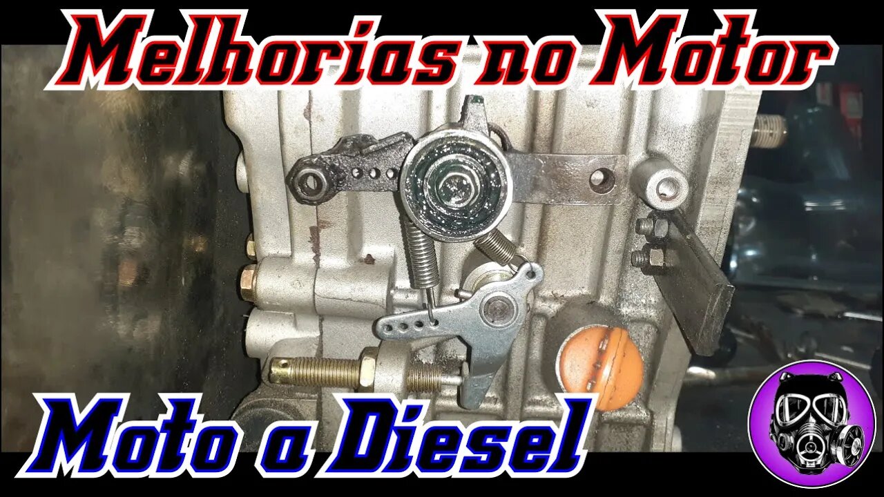 Melhorias no Motor - Sunset 77 ( Moto a Diesel de Goiânia )