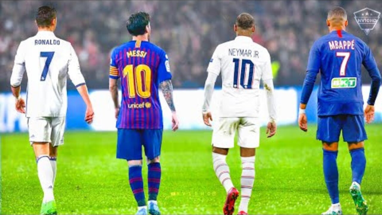 Neymar vs Cristiano Ronaldo vs Messi vs Mbappe● Top 10 Skills |HD