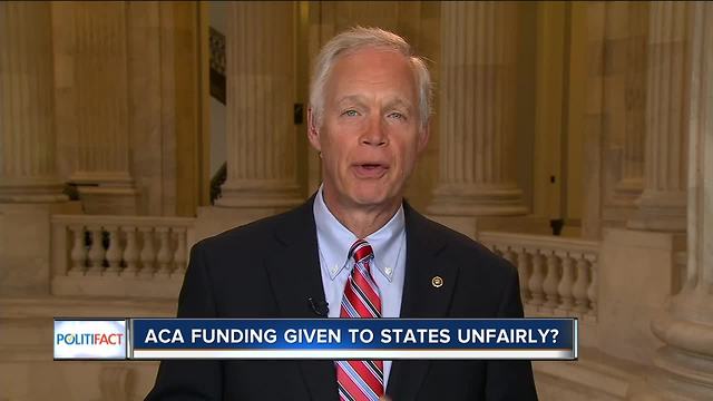 PolitiFact Wisconsin: Is Obamacare funding unfair to Wisconsin as Senator Ron Johnson claims?