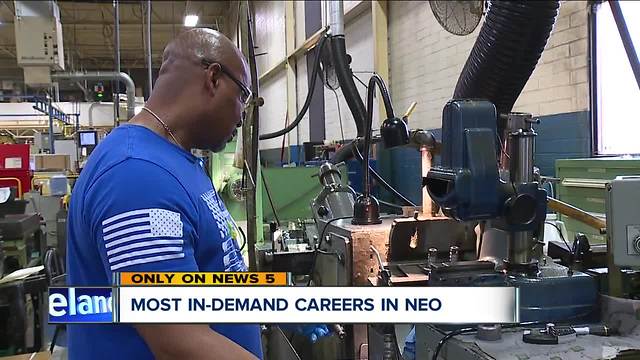 Most in-demand careers in Northeast Ohio