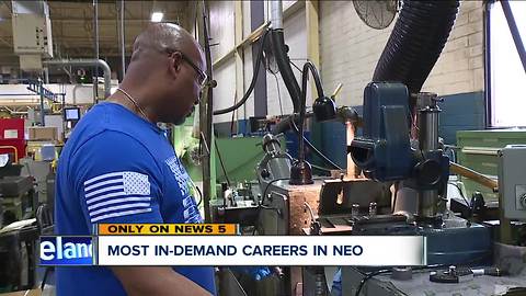 Most in-demand careers in Northeast Ohio