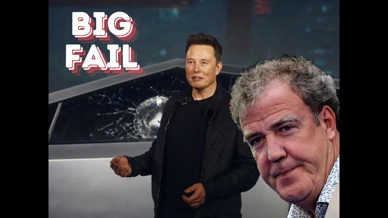 Tesla Cybertruck Reveal Fail: Jeremy Clarkson & Elon Musk’s Epic Mishap