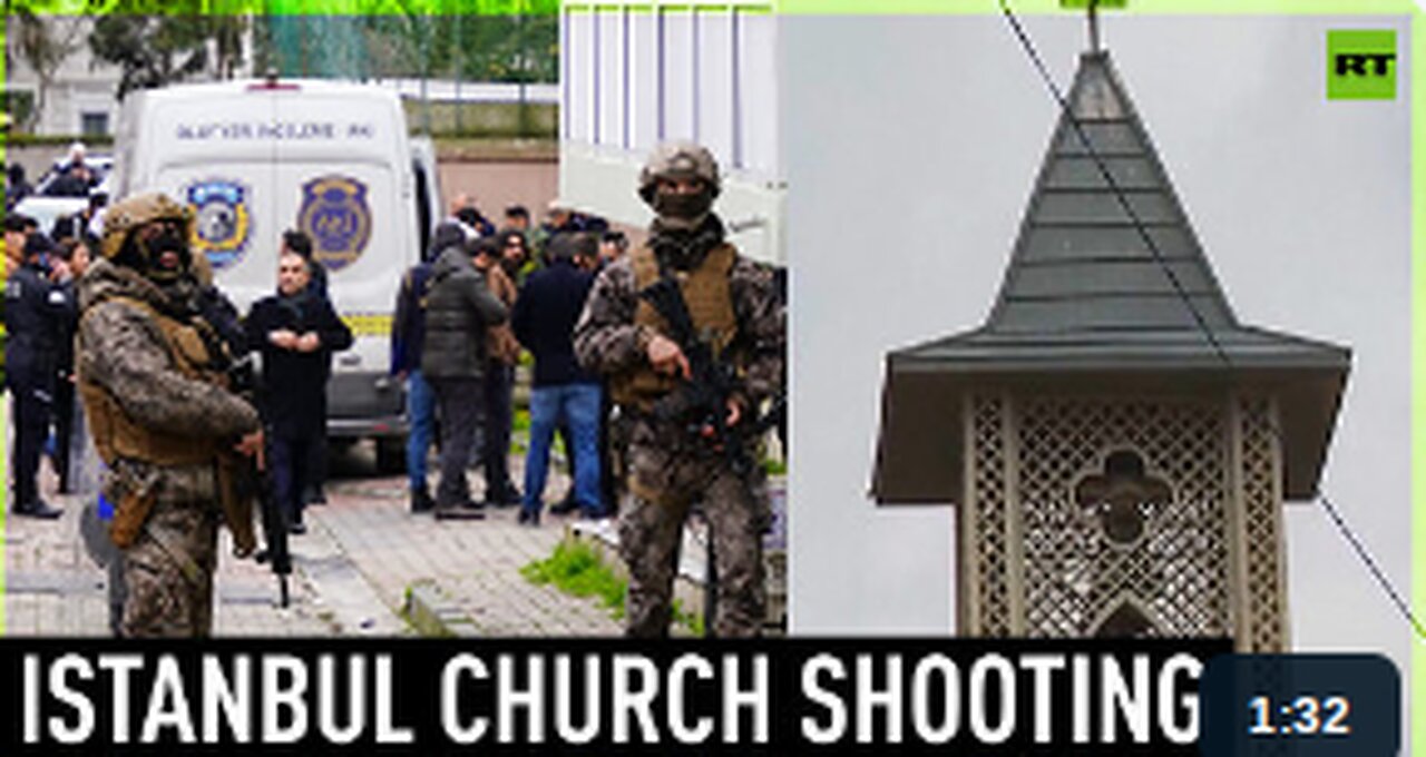 Man killed in Catholic church shooting in Istanbul