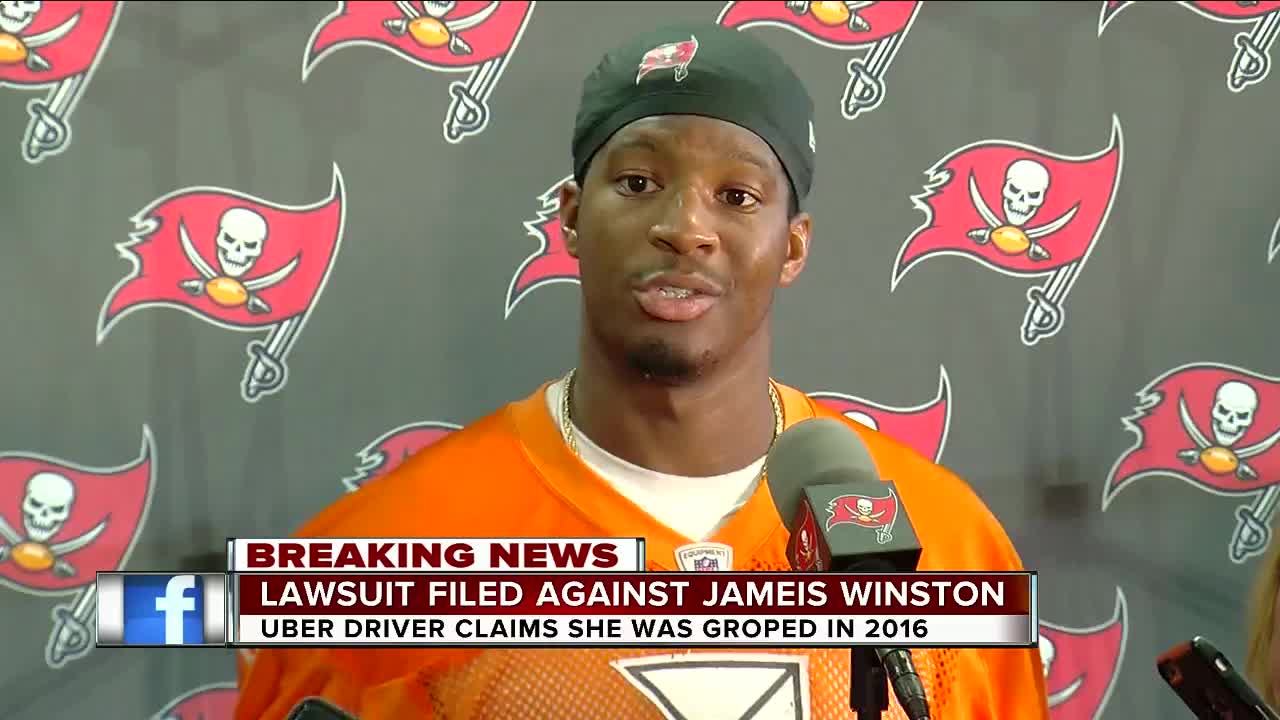 Tampa Bay Bucs QB Jameis Winston sued by Uber driver in alleged groping incident