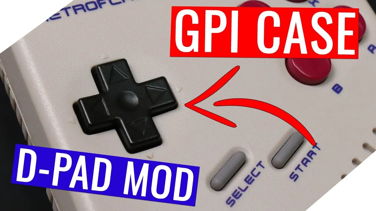 Does Your GPi Case D-Pad Suck?