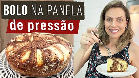 PARE DE GASTAR HORAS NO FORNO E FAÇA UM BOLO PERFEITO NA PANELA DE PRESSÃO