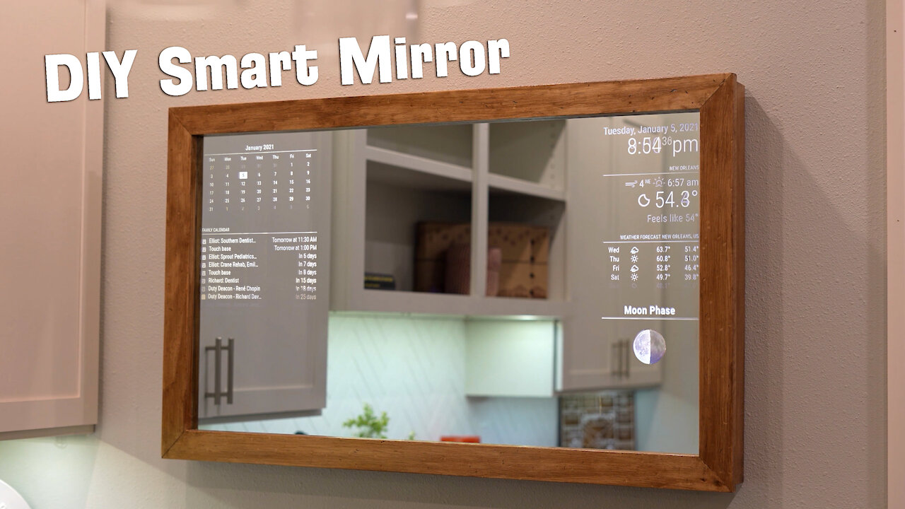 DIY Smart Mirror - Full Tutorial