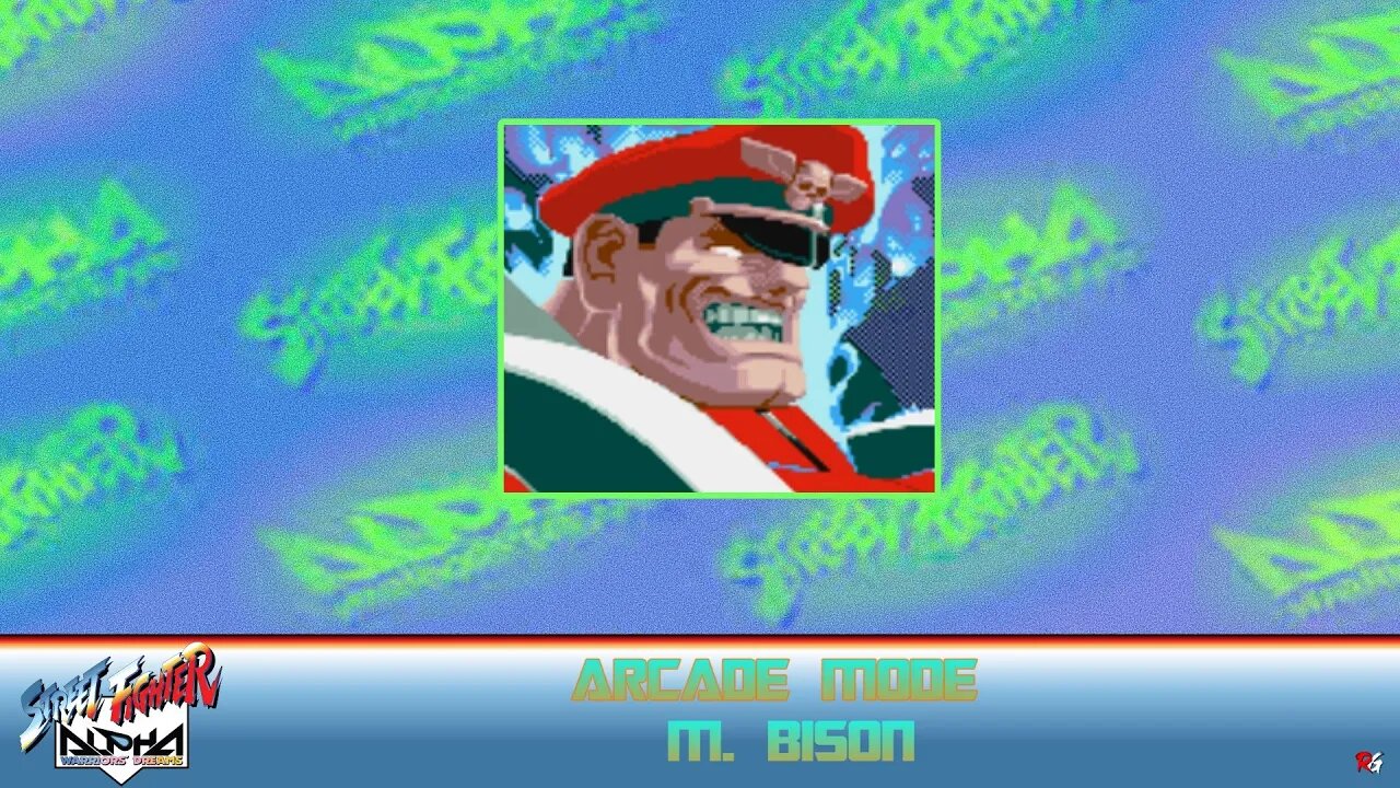 Street Fighter: Alpha: Arcade Mode - M.Bison