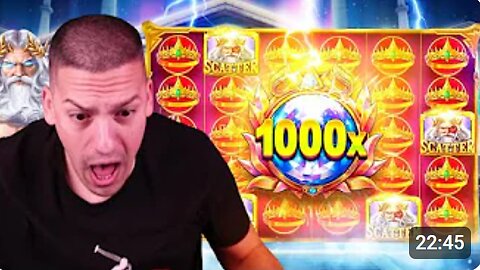 GAMBLING SESSION : I FINALLY GOT 1000x ON GATES OF OLYMPUS 1000