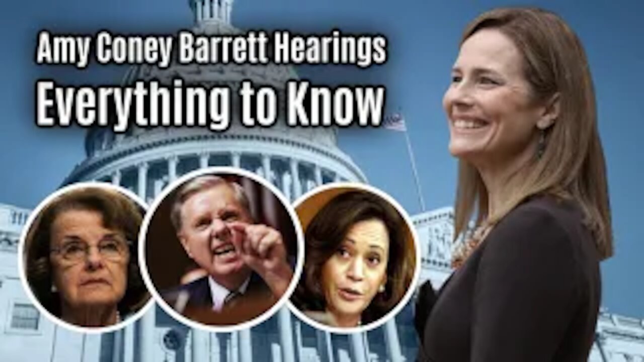 Everything You Need To Know Ahead Of Coney Barrett Senate Confirmation Hearings