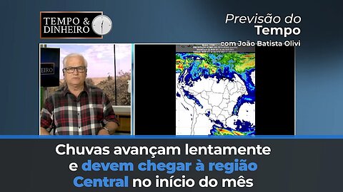 Chuvas seguem restritas ao Sul do Brasil e devem chegar a região Central somente na virada do mês