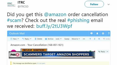 Lee County Sheriff's Office warn about Amazon scam