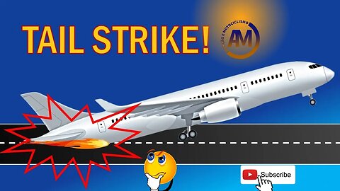 TAIL STRIKE e TAIL SKID - Você Sabe o Que é Isso na Aviação ? #avião #aviação