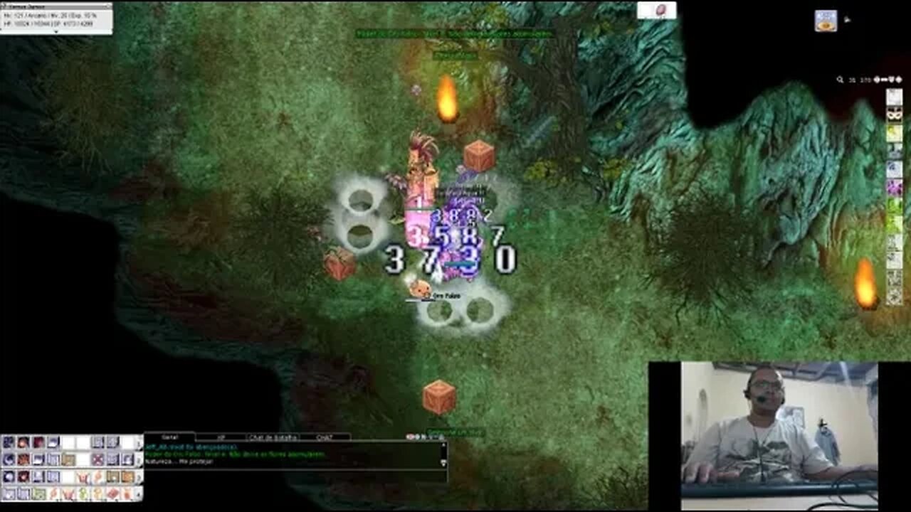 Yanus Janus e AB na Batalha dos Orcs