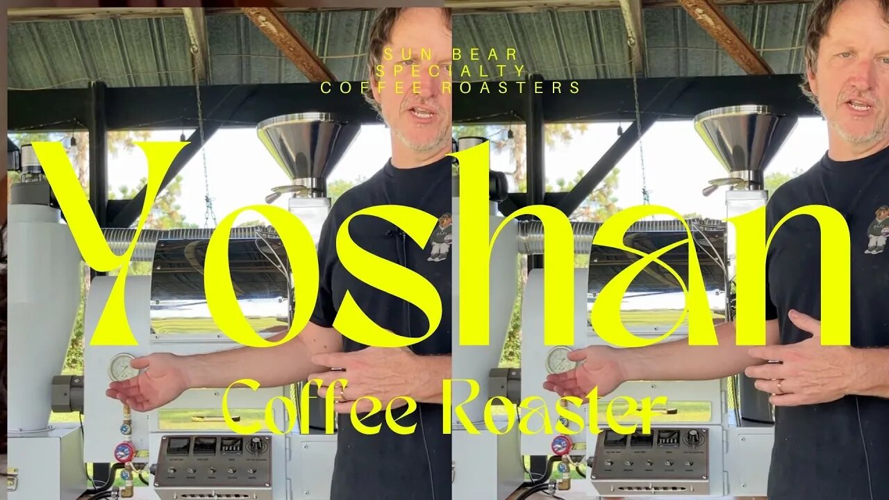 Yoshan Coffee Roaster roast along with Sun Bear Specialty Coffee Roasters