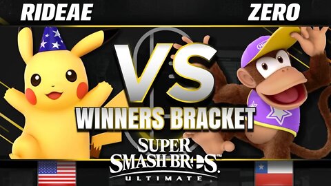 Rideae (Pikachu) vs. Tempo | ZeRo (Diddy Kong) - Ultimate Top 48 - SC United