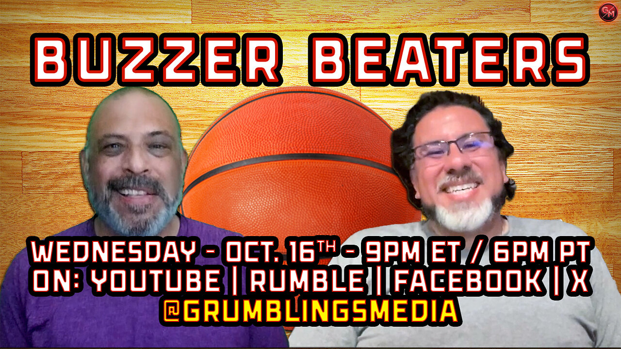 Buzzer Beaters - NBA Talk LIVE! - Wednesday October 9th, 9 PM ET / 6 PM PT