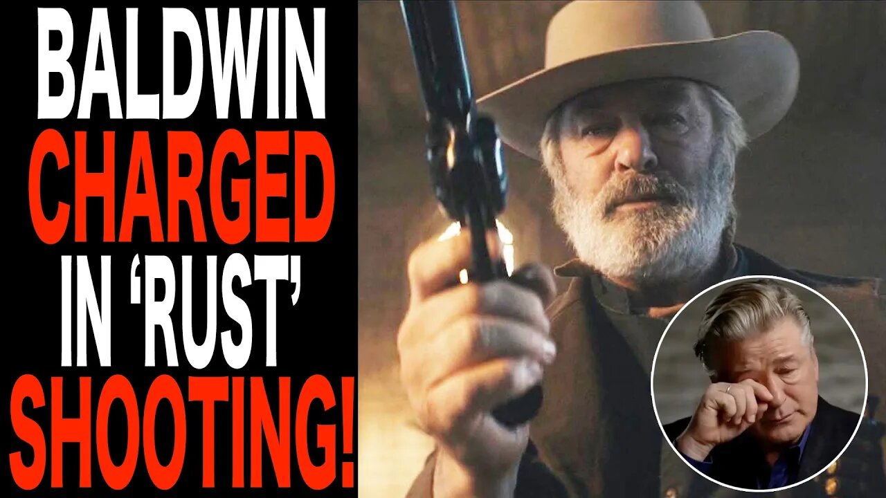 Alec Baldwin Charged Facing 5 years in Prison in RUST Movie Shooting Death of Halyna Hutchins!