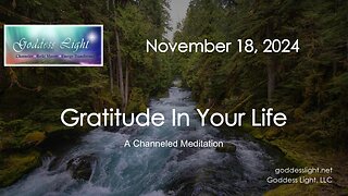 11-18-24 Gratitude In Your Life