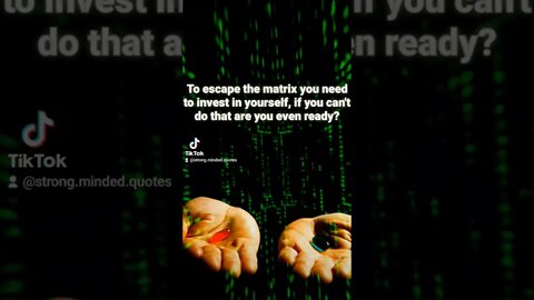 Escape the matrix