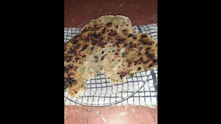 Yoghurt flat bread