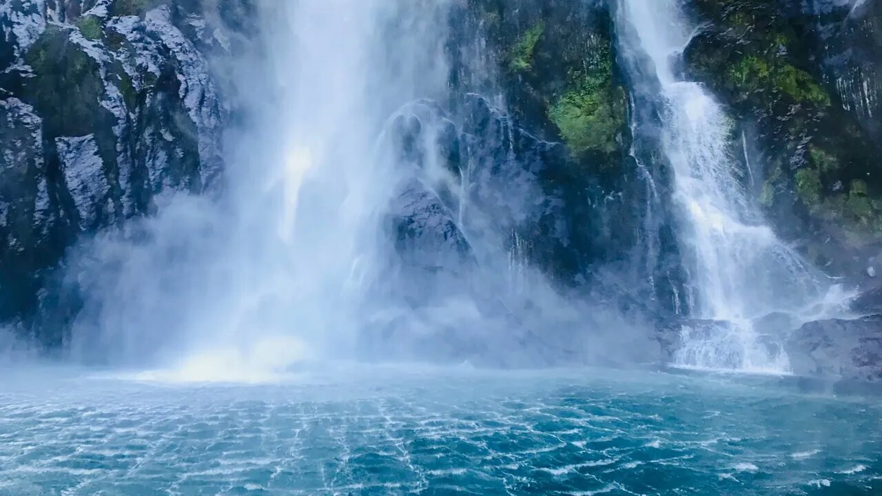 Nature Sounds for Sleeping and Relaxation - 1 Hour - Waterfalls - ASMR