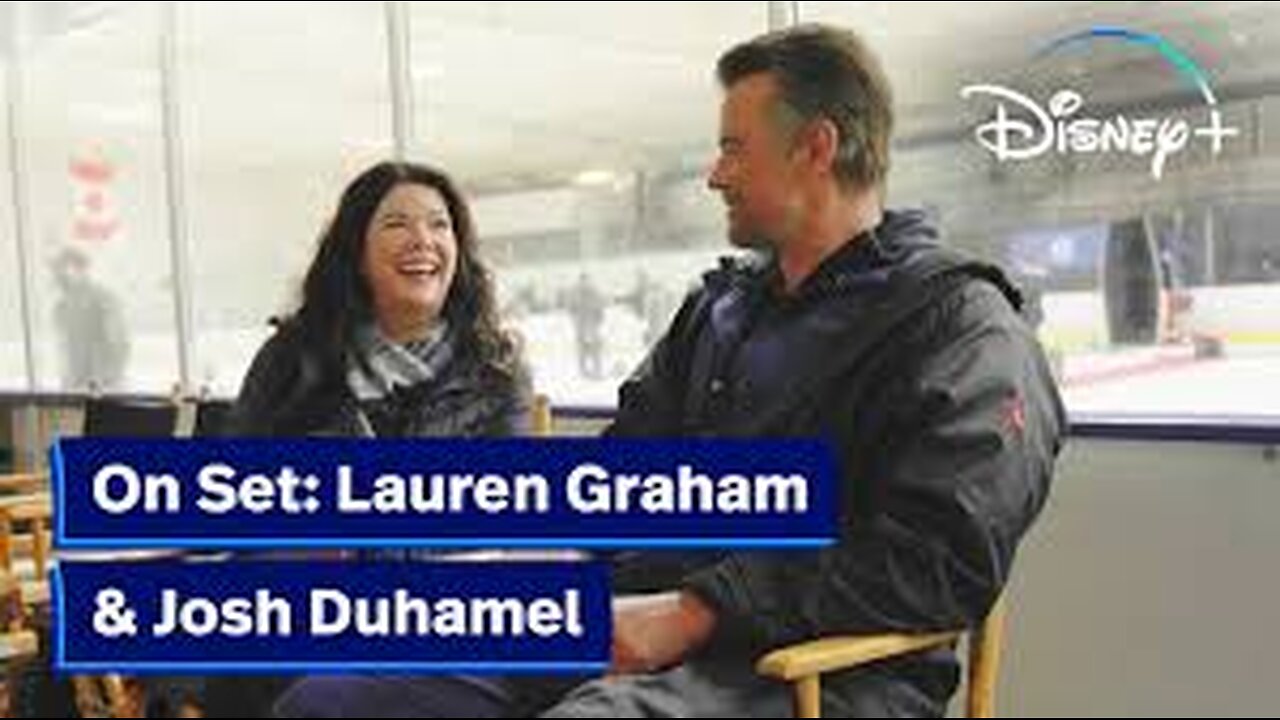 On the Set of The Mighty Ducks Game Changers Season 2 with Lauren Graham & Josh Duhamel Disney+