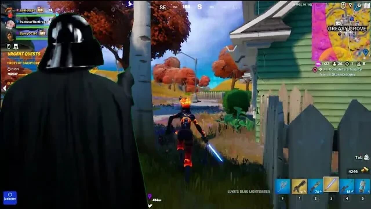 I was a jedi in Fortnite