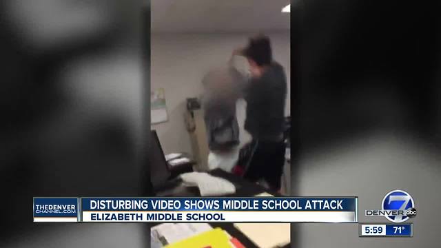 Disturbing video shows middle school attack