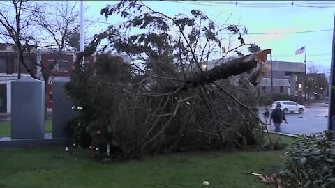 First major Fall storms impacting East Coast