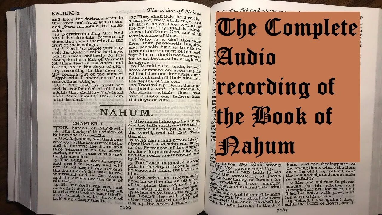 Nahum: Satan hates the word of God! Audio book