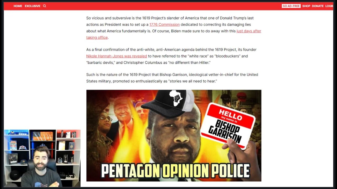 Bishop 'The Bigot' Garrison & The Purge Of MAGA Patriots In The Military