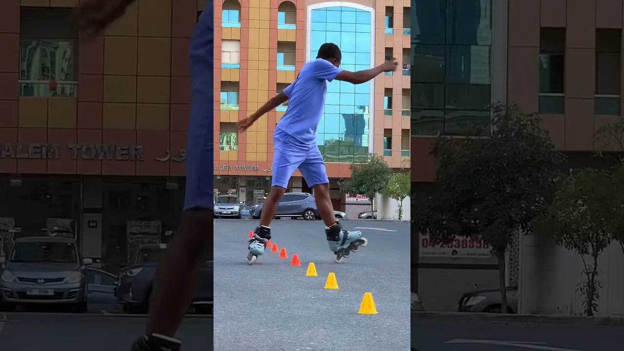 Freestyle Slalom #skateweaver #shorts #viral #trending