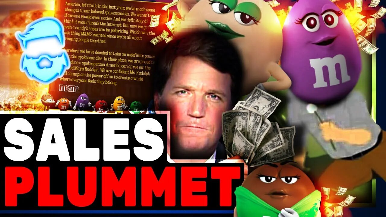 Epic Woke Fail! M&M's ADMITS Woke Candies Tanked Sales & Tucker Carlson Wins!