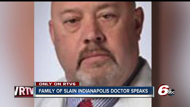 Family of slain Indianapolis doctor speaks for the first time